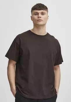 Футболка с принтом SDGEERT Solid, коричневый