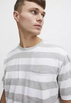 Футболка с принтом Sdiko Solid, серый