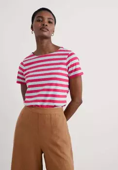 Футболка с принтом Seasalt Cornwall, красный