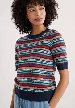 Футболка с принтом Seasalt Cornwall, темно-красный