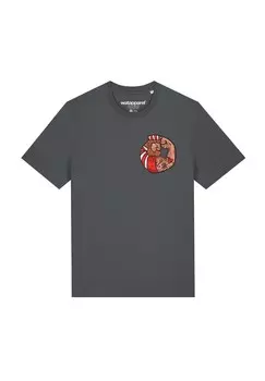 Футболка с принтом SEEMANN watapparel, антрацит