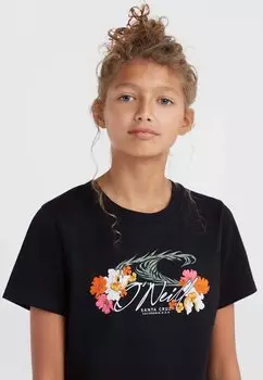 Футболка с принтом SEFA GRAPHIC SHORTSLEEVE O'Neill, цвет schwarz