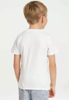 Футболка с принтом SENDUNG MIT DER MAUS ELEFANT LOGOSHIRT, белый