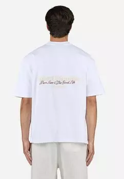 Футболка с принтом SEQUIA TEE Pegador, белый