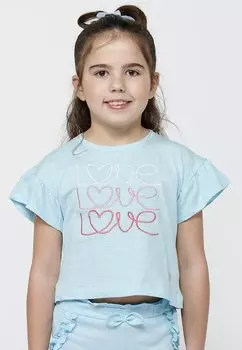 Футболка с принтом Set Koroshi, синий