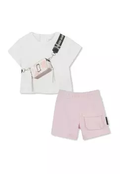 Футболка с принтом SET Marc Jacobs, фуксия