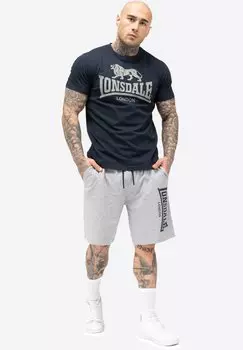 Футболка с принтом SET NORMALE PASSFORM MAIR - Tracksuit bottoms Lonsdale, темно-синий