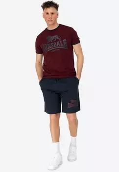 Футболка с принтом SET NORMALE PASSFORM MAIST - Tracksuit bottoms Lonsdale, красный