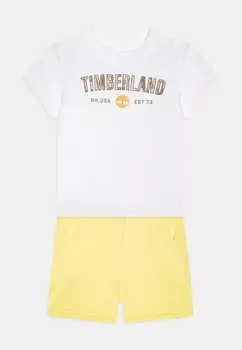 Футболка с принтом SET Timberland, цвет blanc/jaune