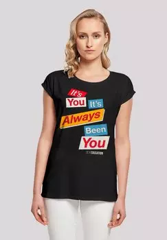 Футболка с принтом SEX EDUCATION IT ALWAYS BEEN YOU NETFLIX TV SERIES F4NT4STIC, черный