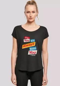 Футболка с принтом SEX EDUCATION IT ALWAYS BEEN YOU NETFLIX TV SERIES F4NT4STIC, черный
