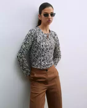 Футболка с принтом Sfera, белый