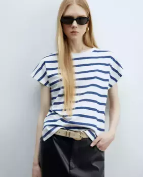 Футболка с принтом Sfera, синий