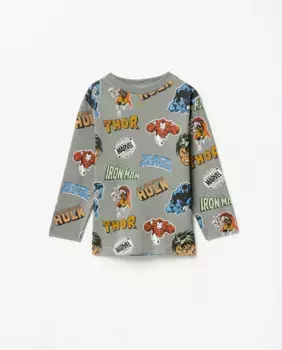 Футболка с принтом Sfera, зеленый