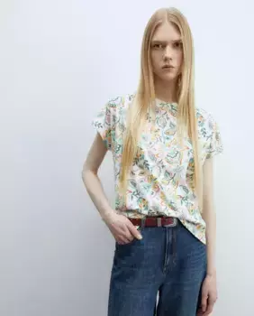 Футболка с принтом Sfera, зеленый