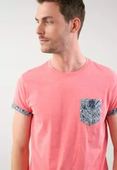 Футболка с принтом SHAMAR Deeluxe Original, коралл