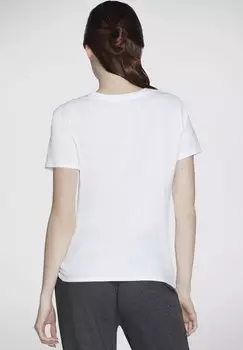 Футболка с принтом SHINE Skechers Sport, белый