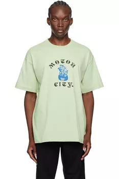 Футболка с принтом шины Carhartt Work In Progress, зеленый