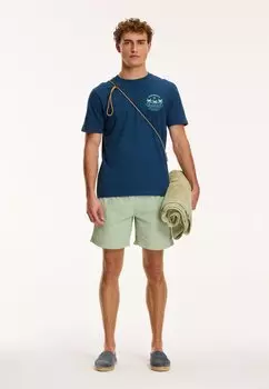 Футболка с принтом Shiwi, королевский синий