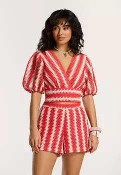 Футболка с принтом Shiwi, красный