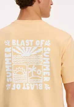 Футболка с принтом Shiwi, песочный