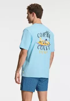 Футболка с принтом Shiwi, синий