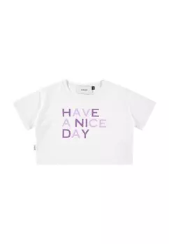 Футболка с принтом Shoe, белый