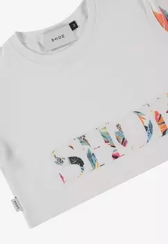 Футболка с принтом Shoe, зеленый