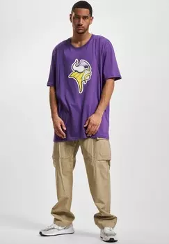 Футболка с принтом SHOP EUROPEAN LEAGUE OF FOOTBALL VIENNA VIKINGS ICONIC DEF, фиолетовый