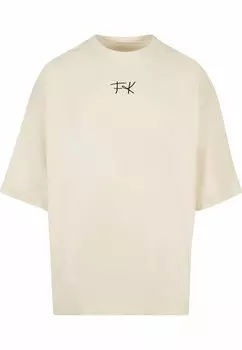 Футболка с принтом SHORT LOGO HUGE Merchcode, цвет whitesand