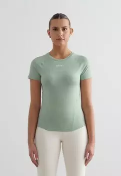 Футболка с принтом SHORT SLEEVE aim’n, синий