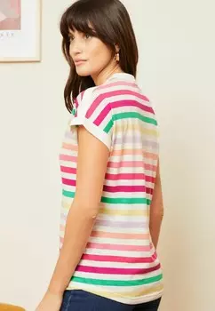 Футболка с принтом SHORT SLEEVE Love & Roses, синий