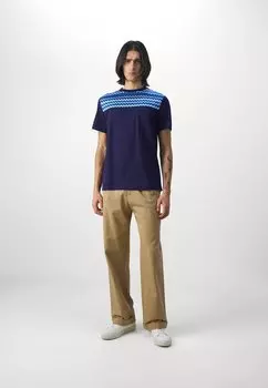 Футболка с принтом Short Sleeve Missoni, темно-синий/синий