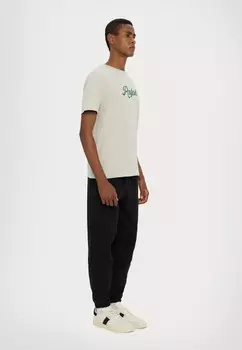 Футболка с принтом SHORT SLEEVE Ralph Lauren, светло-серый