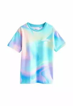Футболка с принтом SHORT SLEEVE STANDARD Next, цвет multi