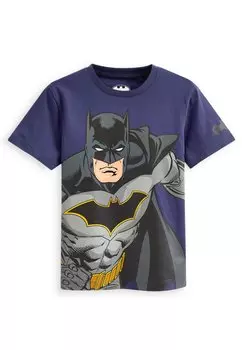 Футболка с принтом SHORT SLEEVE SUPERHERO LICENSE Next, цвет navy batman