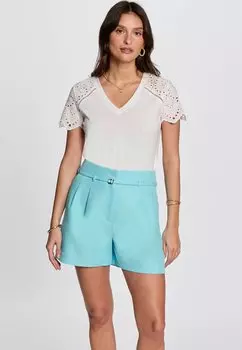 Футболка с принтом SHORT-SLEEVED Morgan, белый