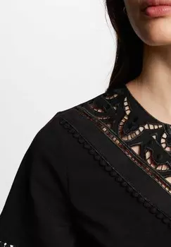 Футболка с принтом SHORT SLEEVED Morgan, черный