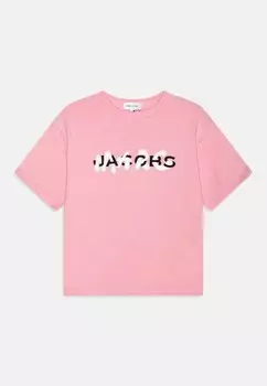 Футболка с принтом SHORT SLEEVES TEE The Marc Jacobs, цвет pink