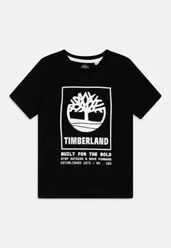 Футболка с принтом SHORT SLEEVES TEE Timberland, цвет black
