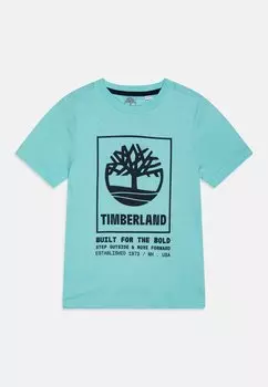 Футболка с принтом SHORT SLEEVES TEE Timberland, цвет leisure time
