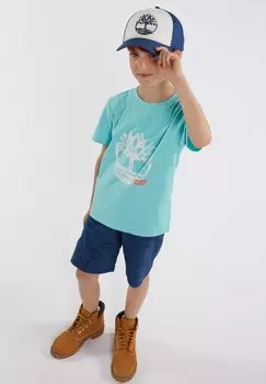 Футболка с принтом SHORT SLEEVES TEE Timberland, цвет leisure time