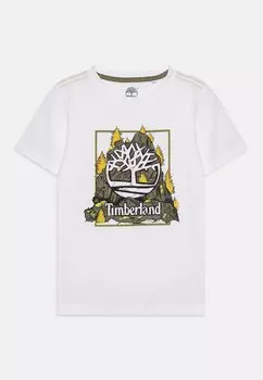 Футболка с принтом SHORT SLEEVES TEE Timberland, цвет white