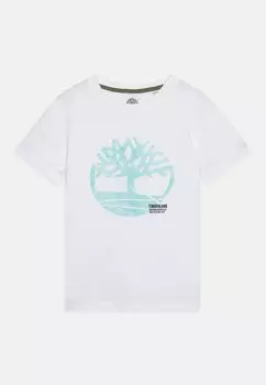 Футболка с принтом SHORT SLEEVES TEE Timberland, цвет blanc