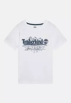 Футболка с принтом SHORT SLEEVES TEE Timberland, цвет blanc