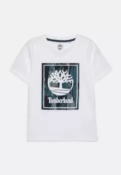 Футболка с принтом SHORT SLEEVES TEE Timberland, цвет white