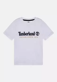 Футболка с принтом SHORT SLEEVES TEE Timberland, цвет white
