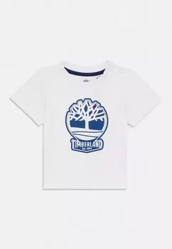 Футболка с принтом SHORT SLEEVES TEE Timberland, белый