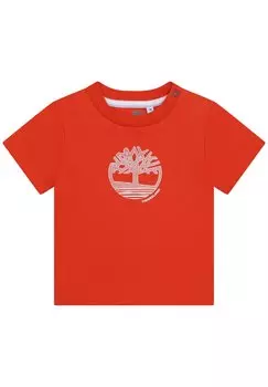 Футболка с принтом SHORT SLEEVES Timberland, цвет peach