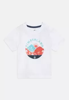 Футболка с принтом SHORT SLEEVES Timberland, цвет white